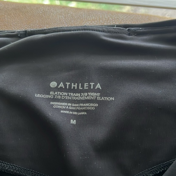 EUC!! TWO PAIR of ATHLETA ELATION TRAIN 7/8 TIGHTS - Picture 5 of 9